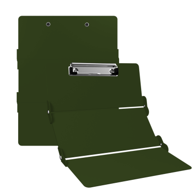 Army Green Trifold ISO Clipboard